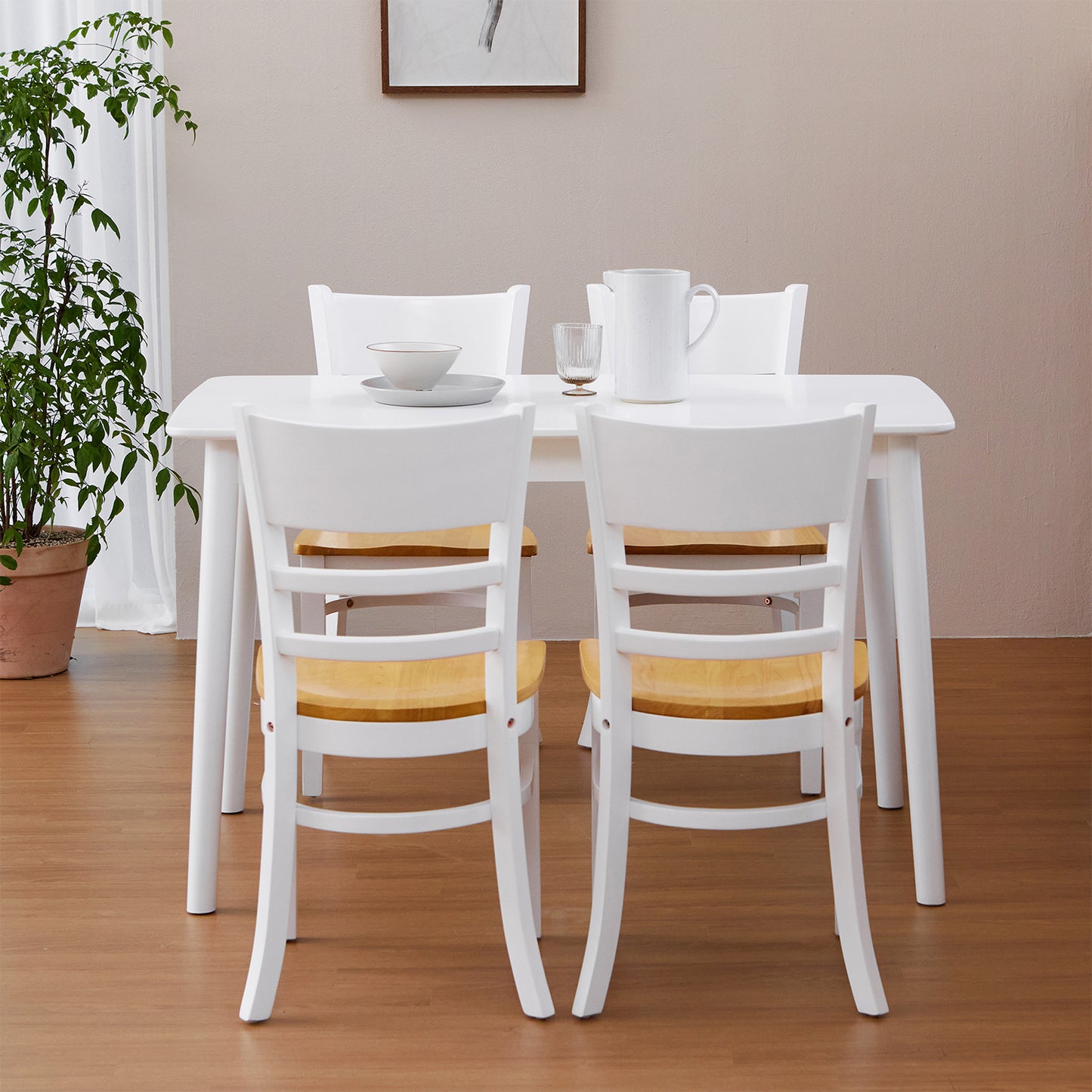 Cabin Dining (Wood Seat) Chairs Set of 2