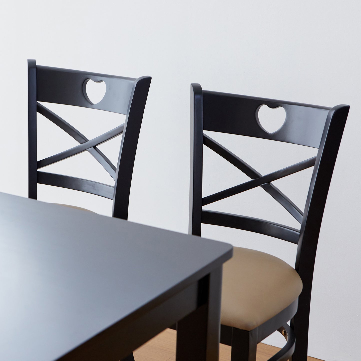 Heart Dining Chairs Set of 2