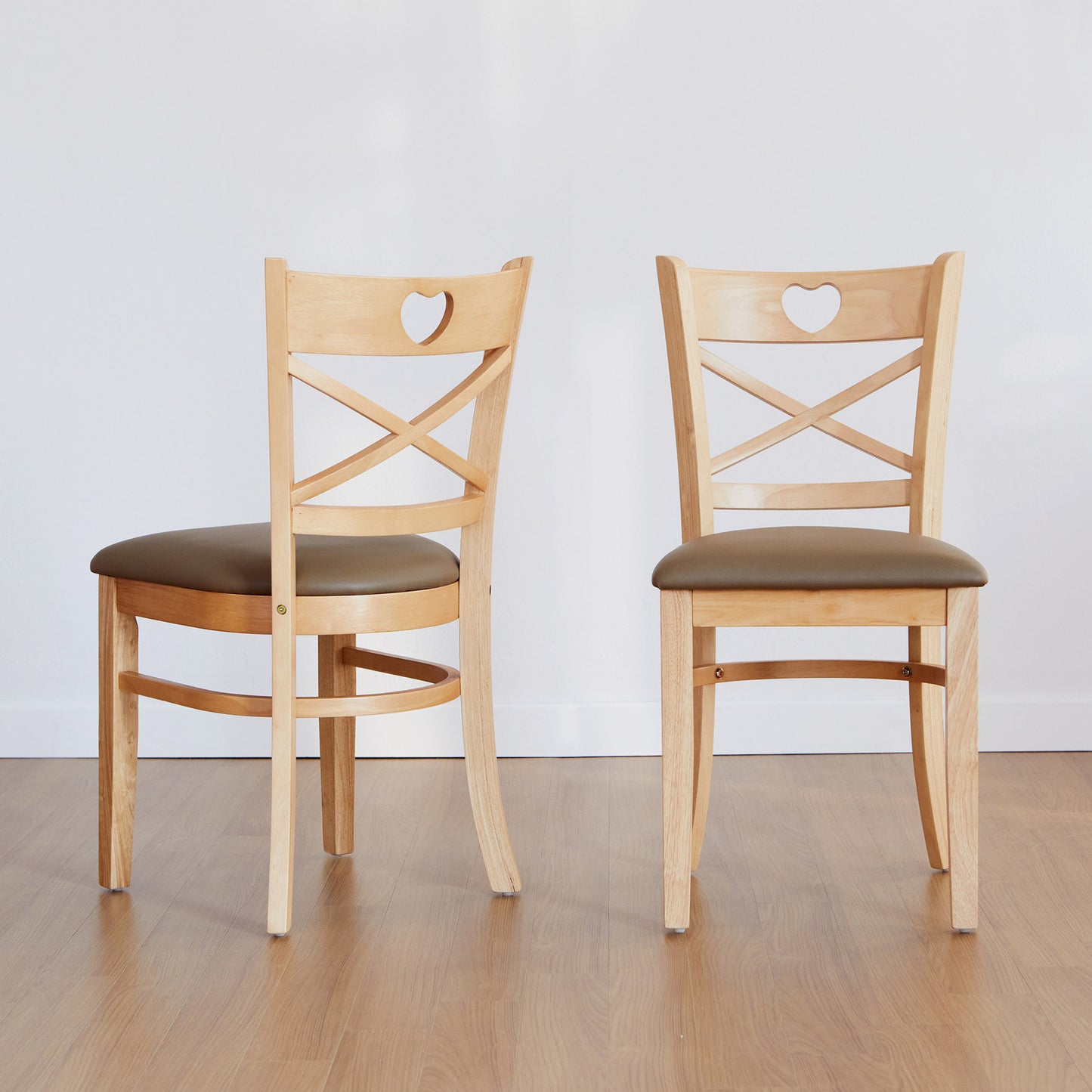 Heart Dining Chairs Set of 2