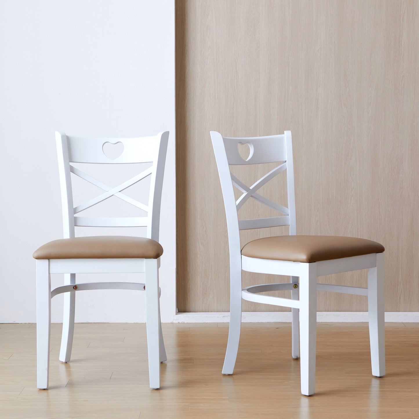 Heart Dining Chairs Set of 2